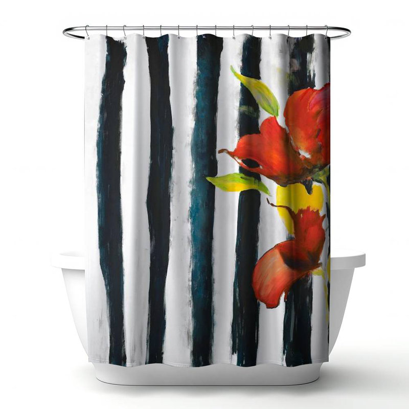 Begin Edition International Inc. Striped Shower Curtain Wayfair